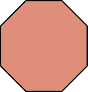 An octagon.