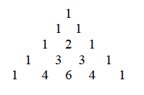 Pascal Triangle Problem 1.5: Problem Solving Strategies Part 2 - Mathematics LibreTexts