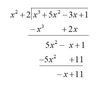 A long division problem with two mistakes.