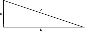 Esta figura es un triángulo rectángulo.