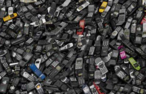 Pile of cell phones