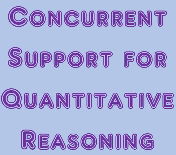 Math 15E - Concurrent Support for Quantitative Reasoning