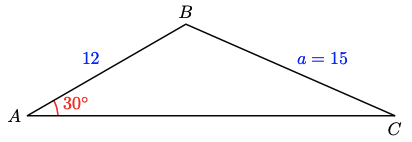 11.2: Laws of Sines and Cosines - Mathematics LibreTexts